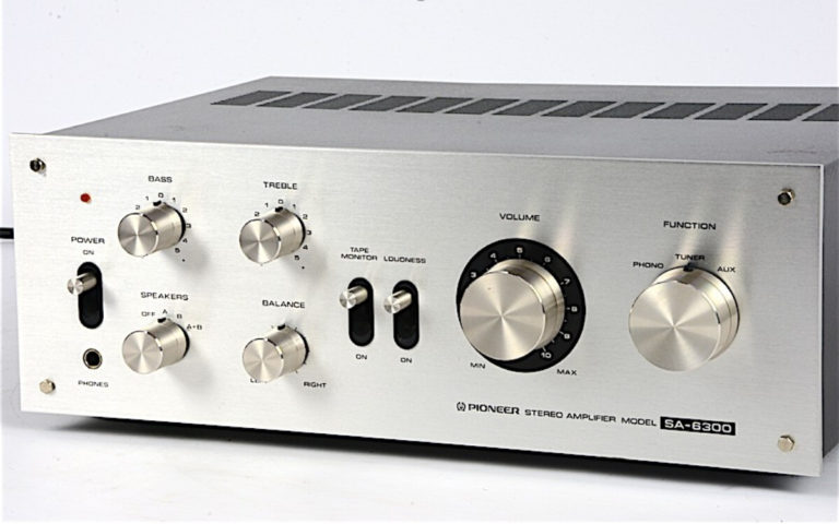 PIONEER SA 6300 Integrated Amplifier – Vintage Audio World.com