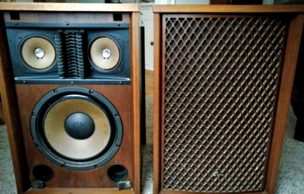 vintage audio speakers
